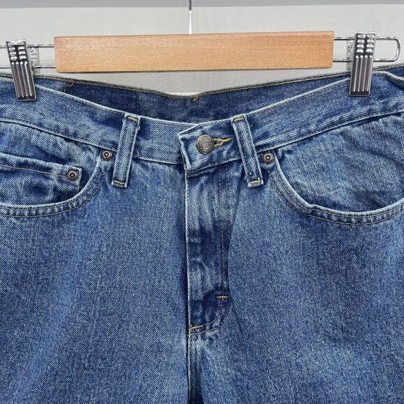 Wrangler High Rise Rigid Denim Cut-Off Shorts Mens 30 Dark Denim Style‎ 97601VR - Picture 5 of 7